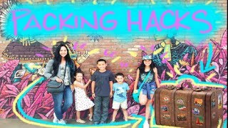 QUICK PACKING HACKS | FAMILY OF 6