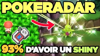 MON PREMIER SHINY AVEC LA METHODE DU POKERADAR - TUTO ! (93% de réussite)