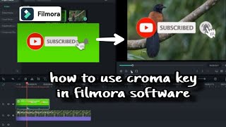 Wondershare Filmora 13 Green Screen Effect/ Chroma Key Tutorial For Beginners