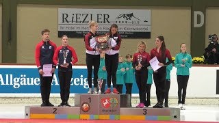 Nebelhorn Trophy 2019 Team Victory Ceremony