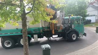 Yard waste truck put out my new yardwaste can