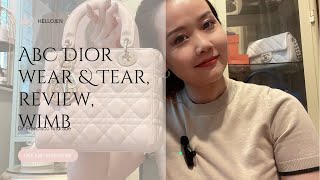 Dior’s classic Lady Dior - wear & tear, WIMB, would I buy it again? #dior2022 #abcdior