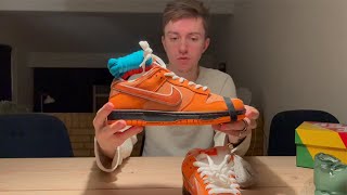 UNBOXING THE NIKE SB DUNK LOW ORANGE LOBSTER