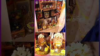 விளக்கு ஏற்றும் போது கவனிக்கவேண்டியது! - Saranya Nagh Pooja Room #poojaroomtips #vilakkupoojai