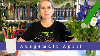 Ausgemalt April | Coloring Books | Malbücher für Erwachsene