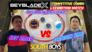 The Dragon King VS The Bey Rider | Beyblade X Competitive Exhibition Match ベイブレードエックス