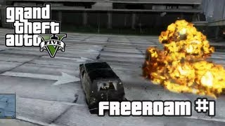 GTA V - FREEROAM GAMEPLAY 1