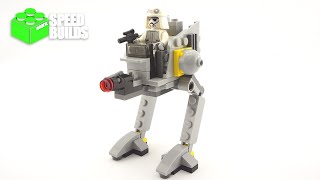 LEGO Star Wars - AT-DP - Microfighters Series 3 - LEGO 75130 Speed Build