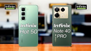 Infinix Hot 50 5G vs Infinix Note 40 Pro 5G