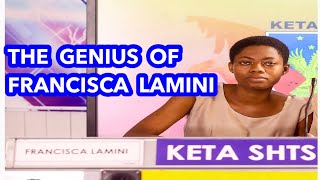 NSMQ 2021 - This is Why Francisca of Keta SHTS is the best female contestant in the NSMQ 2021