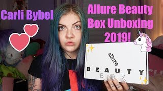 Allure Beauty Box April Carli Bybel Unboxing 2019! | Makayla Wetmore