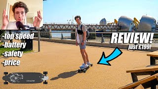 Full Review of the HOVERMAX Electric Skateboard - The CHEAPEST Boosted Board on AMAZON!