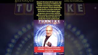 MEHMET ALİ ERBİL'İN SUNDUĞU "TURNİKE" PROGRAMI YAYINDAN KALDIRILDI!