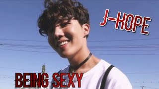 J-Hope being sexy