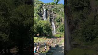 মিলানের বিখ্যাত জলপ্রপাত 🇮🇹| #cascata #beautiful #nature