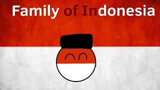 Family of indonesia #countryballs #family #familyofindonesia