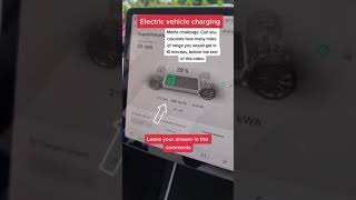 Tesla maths challenge: how many miles do you get for 10 minutes of charging?