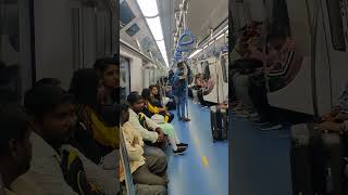 Bangalore Metro Running Almost Full #ytshorts #shorts #trending #bangaloremetro #viral #shortvideo