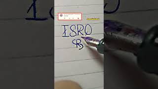 Isro logo 💥 comment your name #shorts