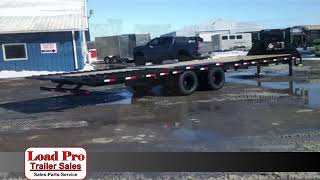 Load Trail 102X32 Gooseneck Hydraulic Dove Trailer 22K GVWR