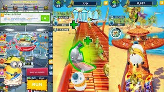 Minion Rush Endless Run Collecting Robonanas Minion Beach Run#697 @De_Epic