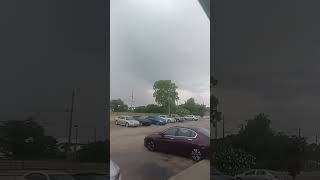 Lightning strikes my parking lot