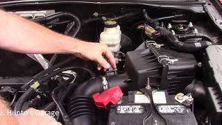 How to clean a MAF and change Spark Plugs in the jungle!