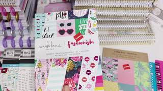 Closed Huge Michaels Planner Haul and Giveaway