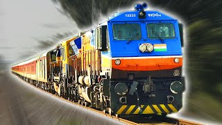 The MOST ENCHANTING DIESEL LOCOMOTIVE EVER !! BARMER YESVANTPUR EXPRESS | Indian Railways