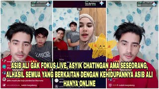 DARI RUTINITAS SAMPAI HAL KEHIDUPAN ASMARA ASI ALI, SEMUANYA ONLINE.