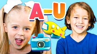 Phonics Song! | Letters A-U | Funtastic TV