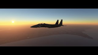 F 15E STRIKE EAGLE WSO POV LANDING AT RAF LAKENHEATH