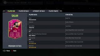 NEW 99 FUTTIES SALAH!!! (Fifa 22 Ultimate Team)