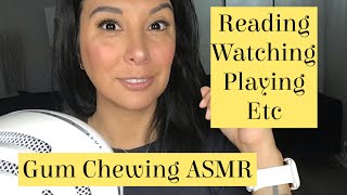 Sunday Funday ASMR| Currently List | Reading 📖 Tv 📺 Etc