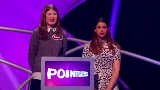 Contestant on Pointless gives the WORST answer in the show's history!