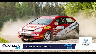 Askolan Granit ralli JSM - 28.8.21 - EK 3