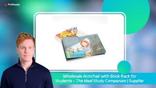 Wholesale Armchair with Book Rack for Students - The Ideal Study Companion | Supplier