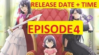 I'll Become a Villainess That Will Go Down in History anime episode 4 release date and time