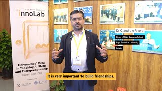 Interview with Dr Claudio RIVERA on the InnoLab Programme | ASEFInnoLab4