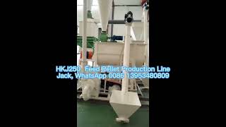 9FQ-HKJ250 Feed Pellet Line,Easy asselbly use bolt,Contact Jack,WhatsApp 0086 13953480809