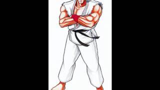 Street Fighter II SNES-Ryu Stage