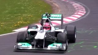 Michael Schumacher F1 Nordschleife Demo Lap / 24h Rennen Nürburgring 2013