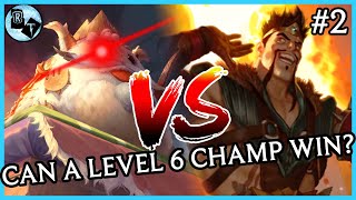 Can a weak Poro King(Lv 6, Star Power 2) win against Draven? | Path of Champions Poro King Gameplay