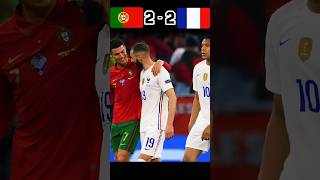 Portugal vs France | Thrilling Match 🔥😍 #shorts