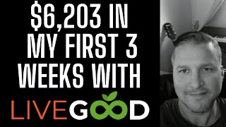 LiveGood | $6,203 Earned In 3 Weeks! (#1 Affiliate In LiveGood)