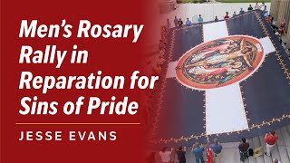 Men's Rosary Rally Reparation for the Sins of Pride in Cincinnati | Interview with Jesse Evans