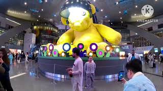 Qatar airport #qatar #airport #travel #travelvlog #vlog