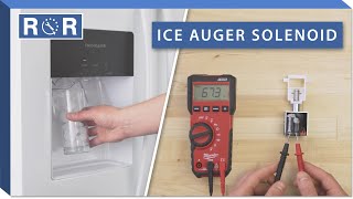 Ice Dispenser Solenoid (Testing & Replacement) | Repair & Replace