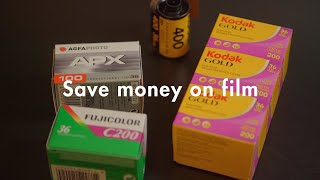 How to save money buying film