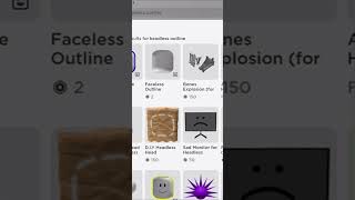 2 robux headless! #roblox #trending @Roblox #fyp #fypシ
